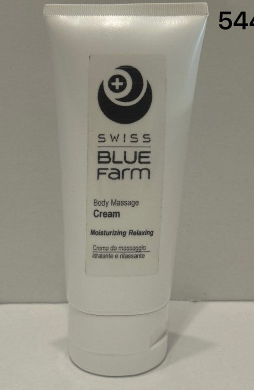 Crema da massaggio idratante e rilassante blue farm