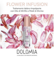 Carica l&#39;immagine nel visualizzatore di Gallery, Dolomia Olio Labbra Petali Flower Infusion Lip Care Oil 00 4,6ml.
