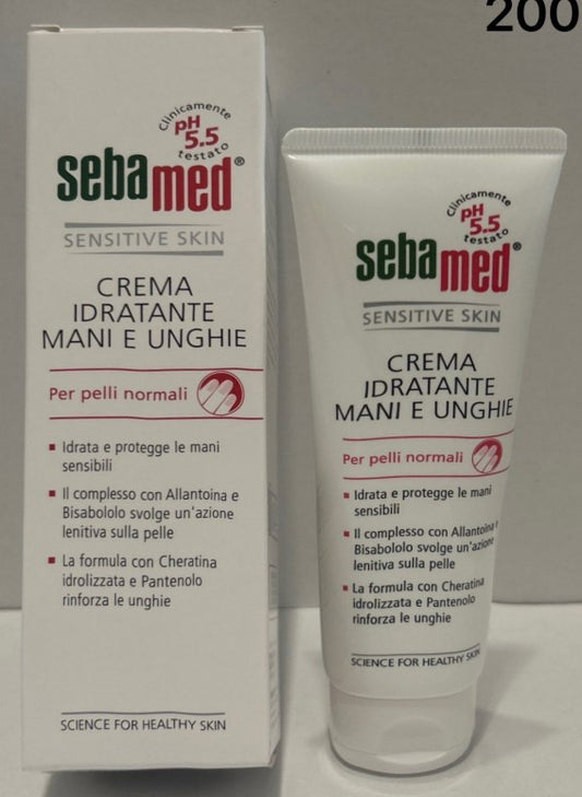 Crema idratante mani e unghie Seba Med