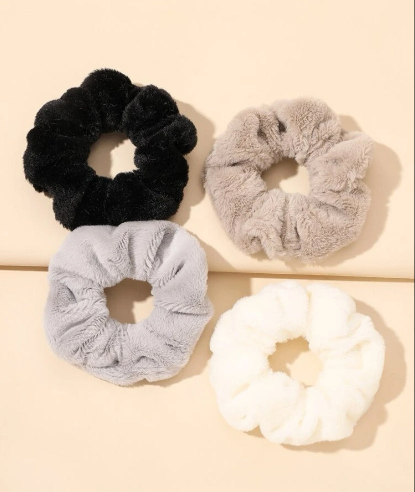 Scrunchies peluche